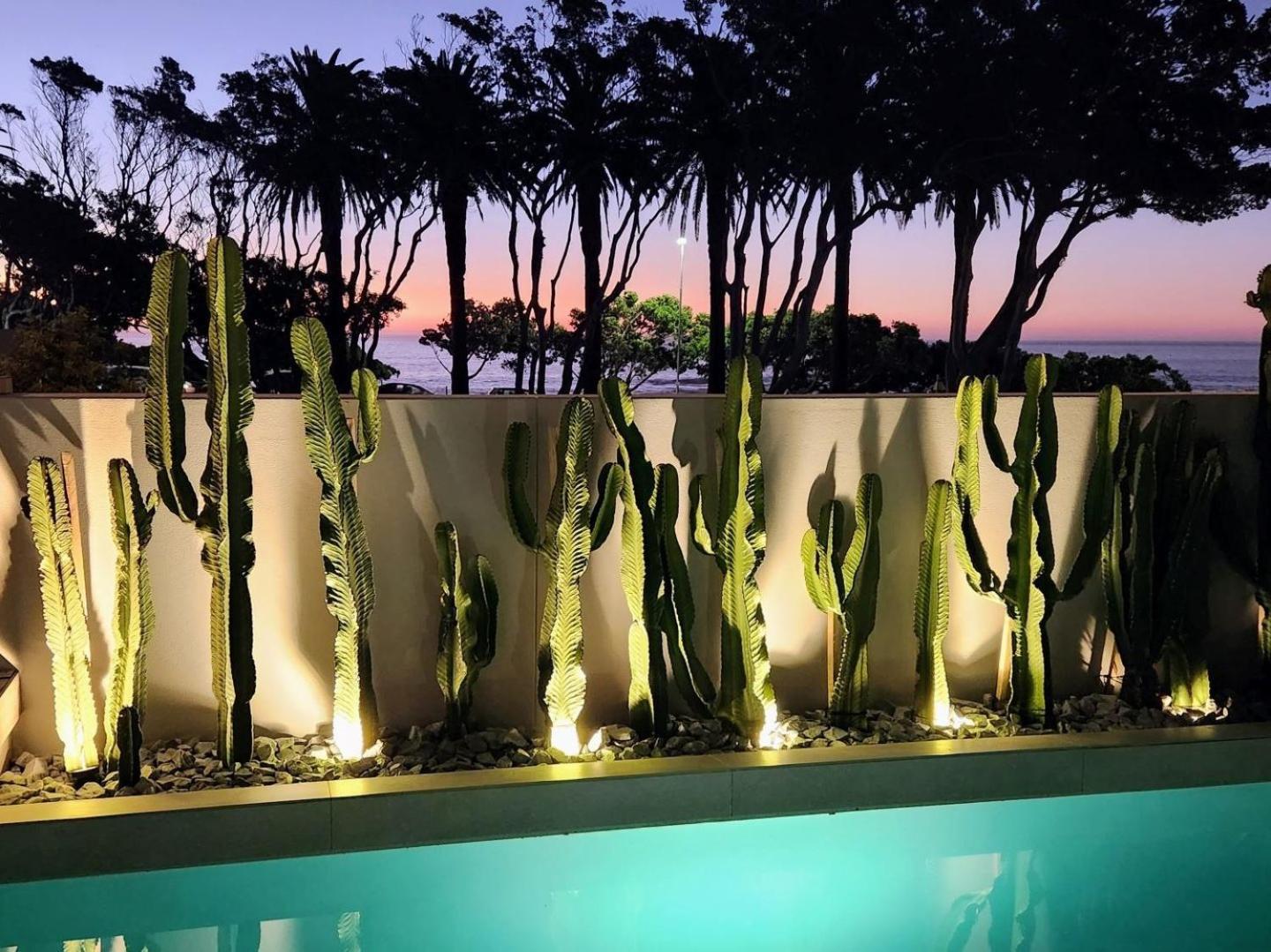 South Beach Camps Bay Boutique Hotel Kapské Město Exteriér fotografie Landscape lighting