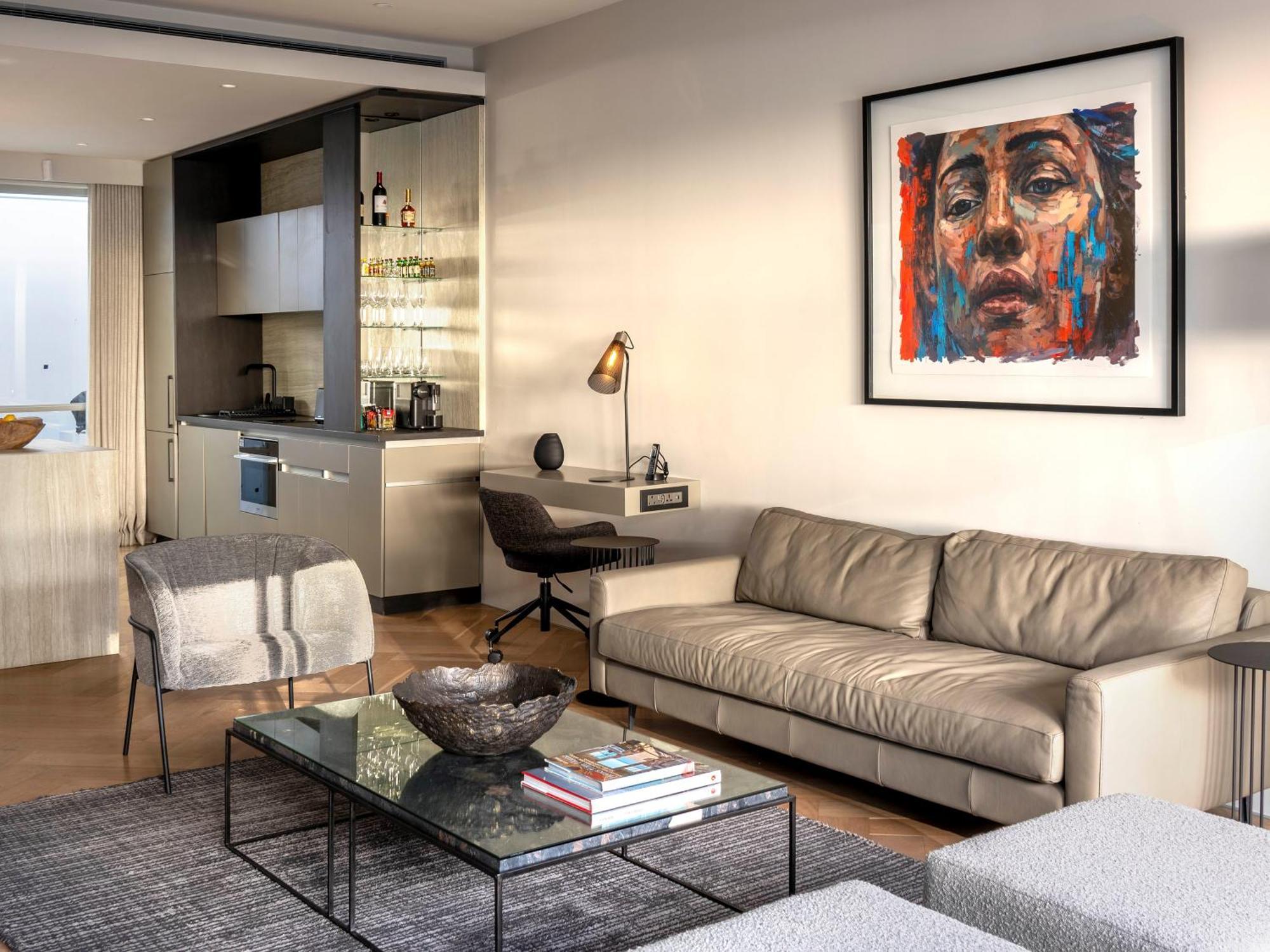South Beach Camps Bay Boutique Hotel Kapské Město Exteriér fotografie Interior of a typical apartment