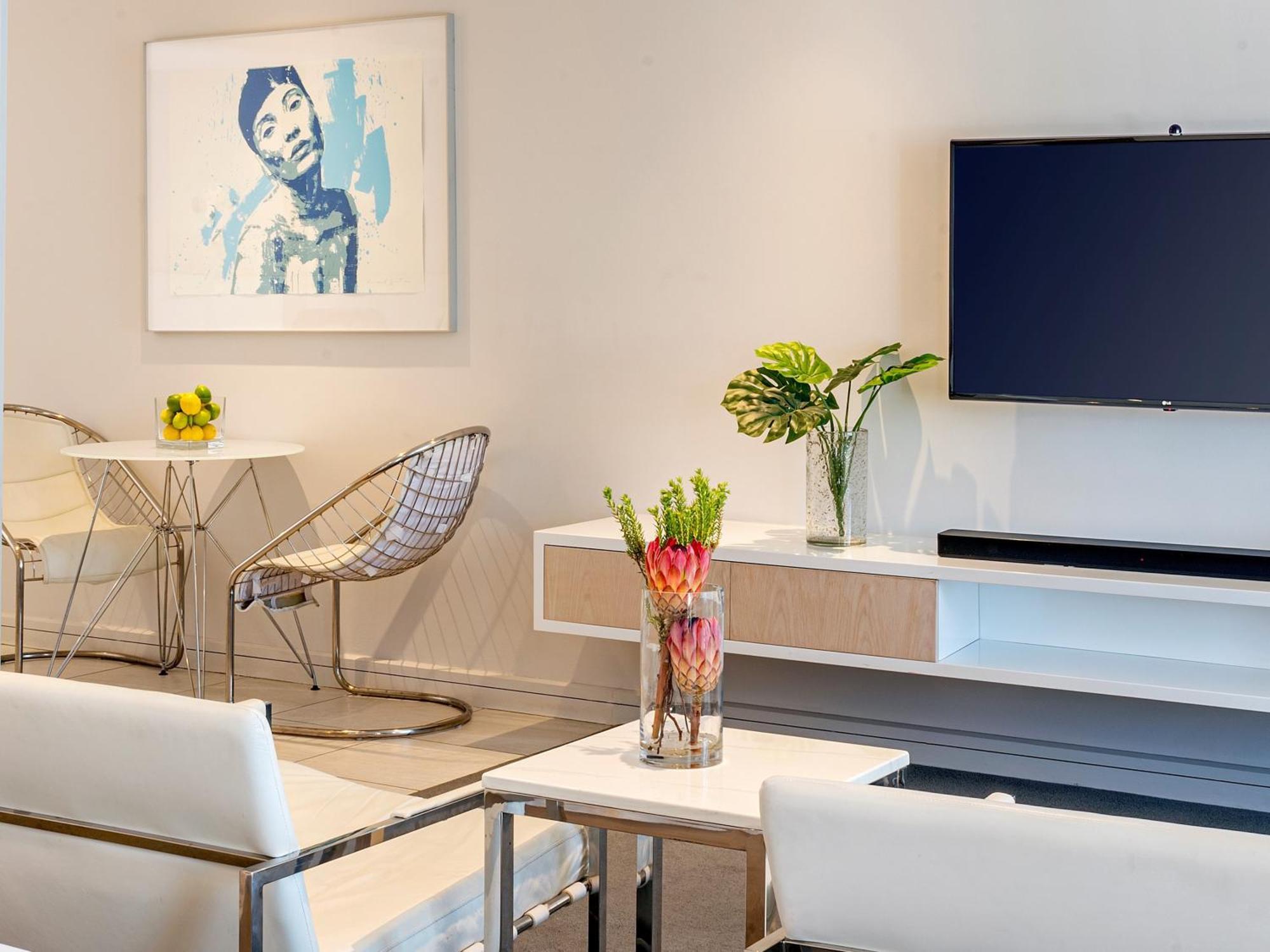 South Beach Camps Bay Boutique Hotel Kapské Město Exteriér fotografie Living room